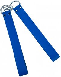 Supports Pieds en cuir pour sling Bleu