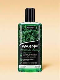 Huile chauffante comestible saveur Menthe - 150 ml