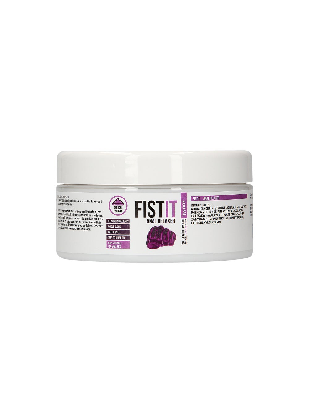 Lubrifiant Fisting Anal Relaxer Pot de 300 ml