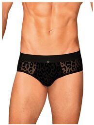 Slip Azmeron Léopard Noir Léopard