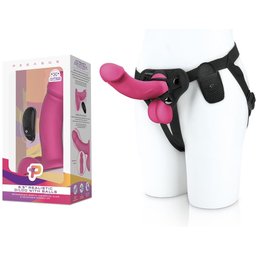 - 6.5? Realistic SIlicone Dildo With Balls and Harness Included