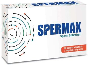Aphrodisiaque Spermax Sperm Optimizer 60 Gélules Végétales Bleu