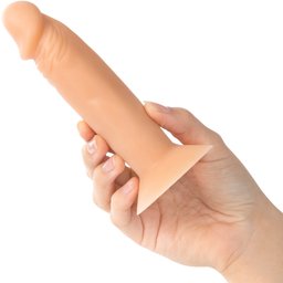 Luxe Gode Ventouse Réaliste en Silicone 15 cm