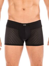 Boxer noir Seduction - LM2105-67BLK Noir
