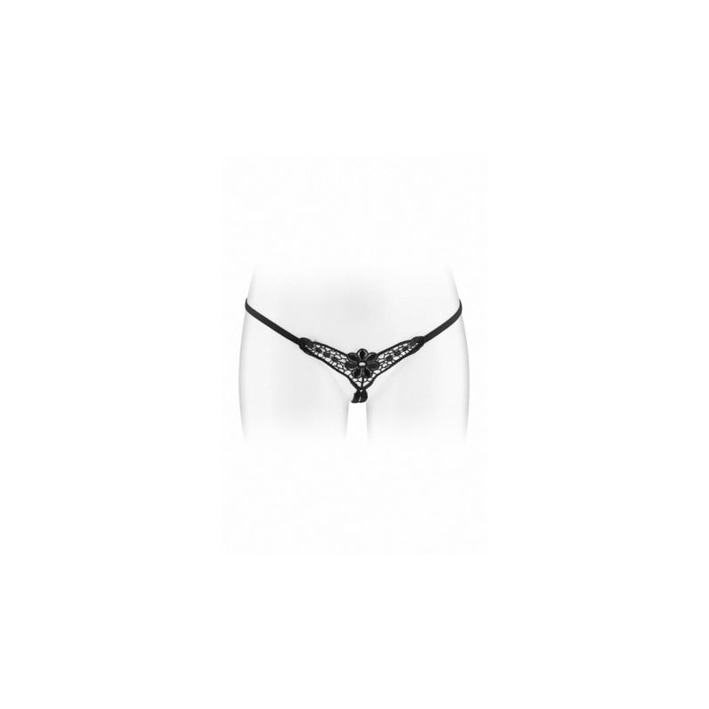 String ouvert Danuta - noir