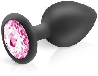 Plug Anal Silicone Bijou Cloud L Noir