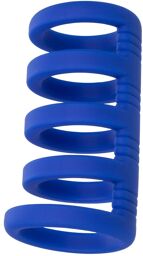 Gaine de pénis 5 Cockrings Xtreme Cage 9cm