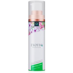 Huile de massage Exotiq de basilic aux agrumes - 100 ml