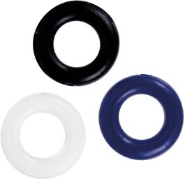 Set 3 Cockrings multicolore