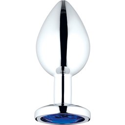 Jewel Plug Anal en Métal Medium 8 cm