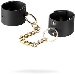 Maze Wide Cuffs Black