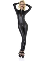 Combinaison Sweety Wetlook Noir