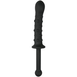 Gode avec poignée The Handler Noir - 25 cm