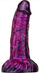 Gode Fantasy Gentax 16 x 5cm Violet-Noir