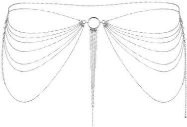 Tour de Taille Chaînettes Métalliques Magnifique Argent