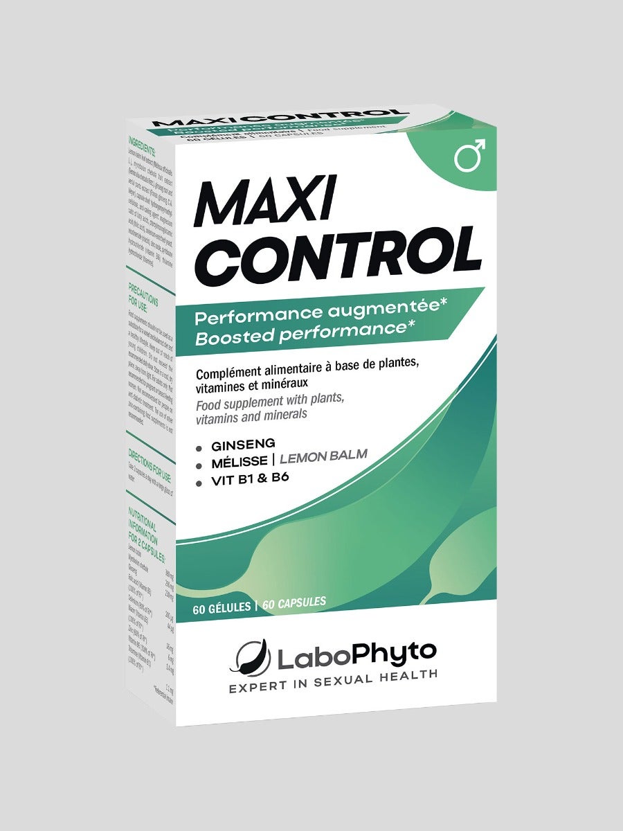 Performance augmentée MaxiControl 60 gélules