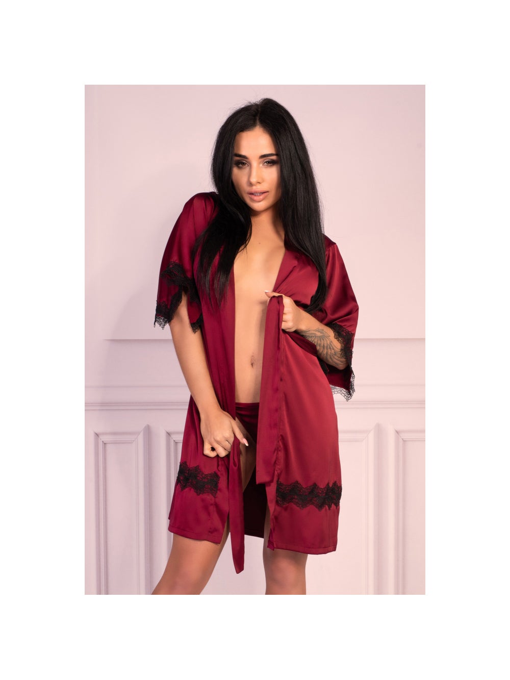 Déshabillé Aresmina Rouge