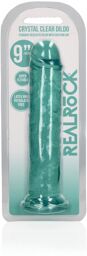 Realiste Dildo Jelly Suction Cup 23 cm - Turquoise