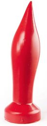 Plug Zizi Big Taper 17 x 5.2 cm Rouge