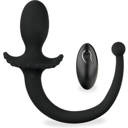 Plug vibrant télécommandé avec queue Good