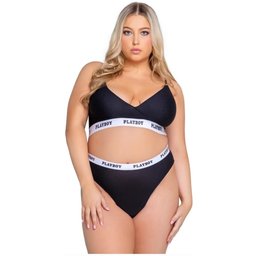 - Ensemble Lifestyle 2 Pièces Curvy - Noir