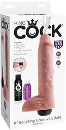 Gode réaliste qui éjacule - 26,5 cm