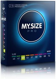 Préservatifs 49 mm 3 unités