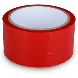 Ruban adhésif de bondage rouge - 20m