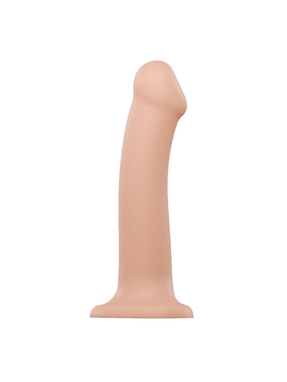 Dildo double densité Bendable chair rose L