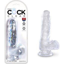 Gode Ventouse Clear 15 cm
