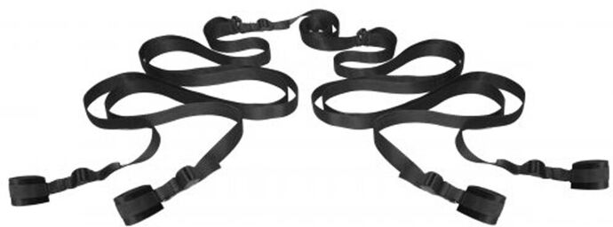 - Ensemble de bondage Hold Me Bed - Noir