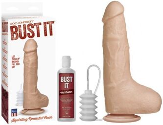 Gode réaliste qui éjacule Bust It
