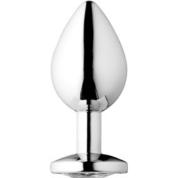 Jewel Plug Anal en Métal Medium 8 cm