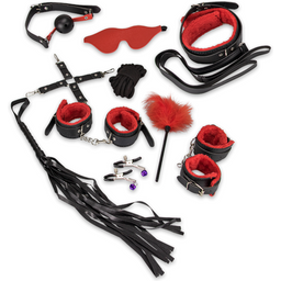 Kit jouets et accessoires bdsm 11 pièces