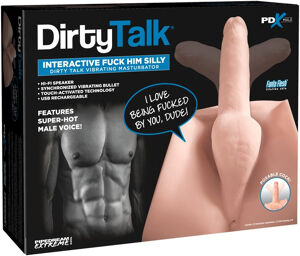 Masturbateur interactif Dirty Talk Interactive Fuck him silly