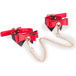 Menottes chevilles à nœuds papillons Be Mine