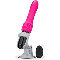 Vibromasseur va-et-vient avec ventouse amovible ThrustyPop