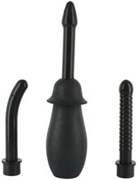 Kit Poire à Lavement Douche Noir