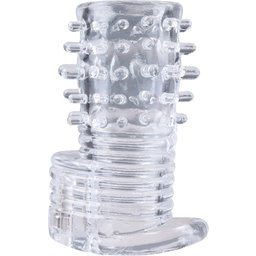 Size Matters - Clear Sensations Gaine Pénienne Vibrante - Transparente