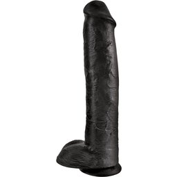 Gode réaliste 36cm avec testicules