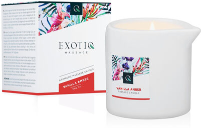 Bougie de Massage Exotiq Vanille Ambre - 200g
