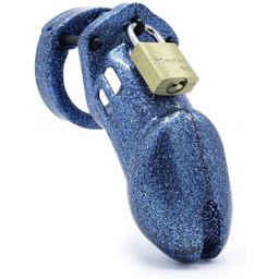 – CB-6000 Kit de Chasteté – Paillettes Bleues