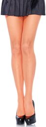 Collant en Résille Nylon Orange Fluo Orange fluo