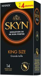 Manix Grande Taille Boîte de 10 + 4 Gratuits