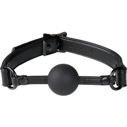 Soft Bâillon en Silicone et Faux Cuir