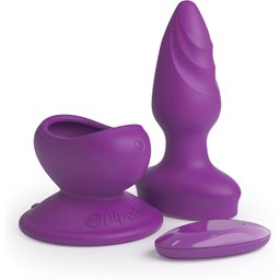 Plug Anal Vibrant avec Ventouse Wall Banger