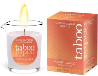 Bougie de massage Taboo Péché Sucré 60 g