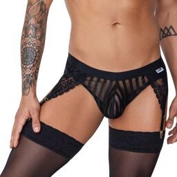 String Porte-Jarretelles Turan Noir Noir