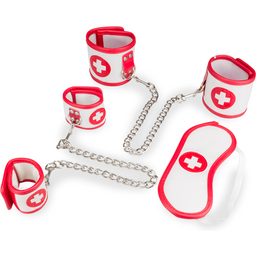Kit BDSM infirmière menottes et masque