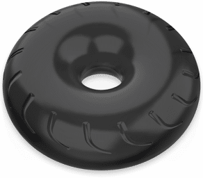 Anneau de pénis super flexible et résistant 5CM PR08 NOIR